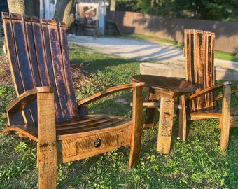 Bourbon Barrel Adirondack