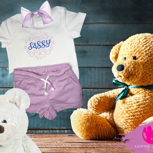 Cute girl shirt, little miss sassy pants, birthday shirt, baby girl shirt, toddler shirt, birthday gift tee, holiday gift shirt, youth shirt