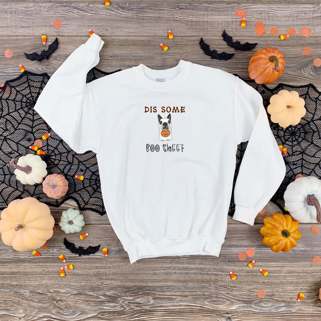Boo Sheet Sweatshirt Funny Halloween Sweatshirt Boston - Etsy
