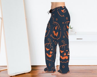 Women's Halloween Pajama Pants Cute 