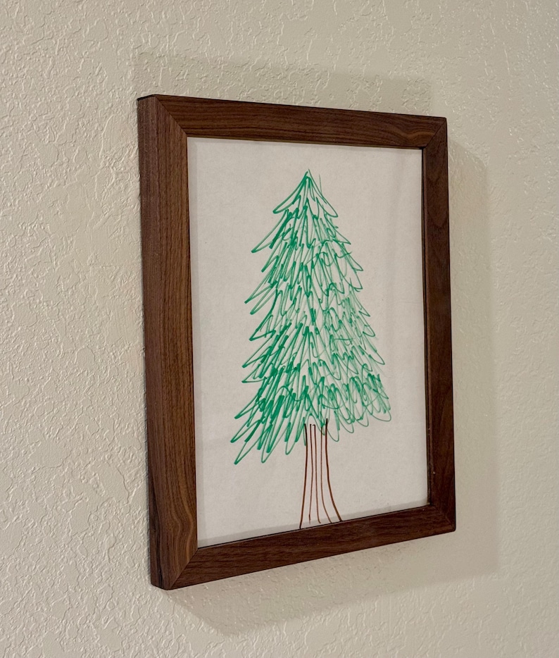 Magnetic Kids Artwork Picture Frame with Storage image 2