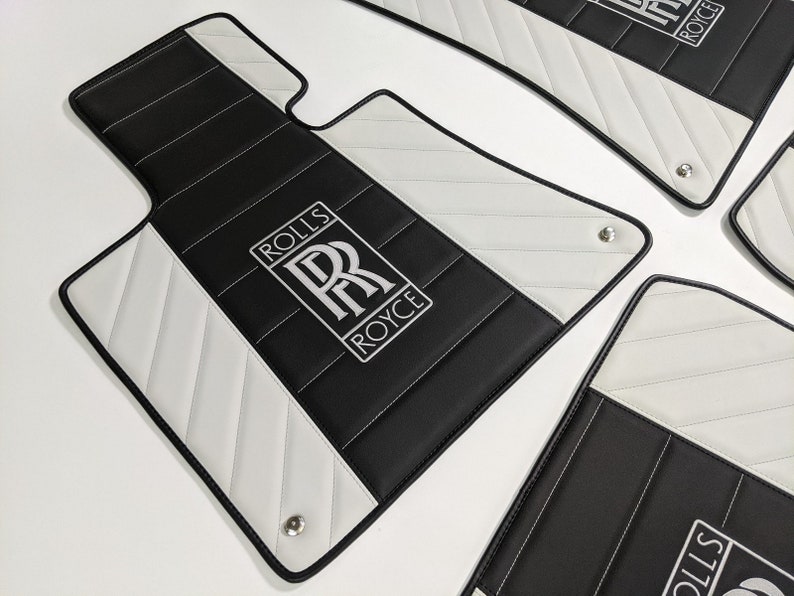 Rolls Royce Ghost/phantom/wraith Bespoke Floor Mats Black/sea Shell Etsy