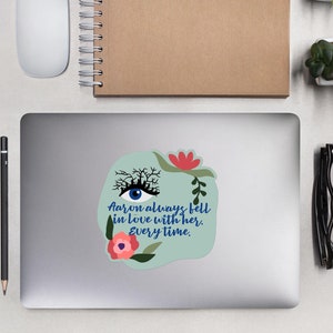 Shatter me Book Sticker Geschenk