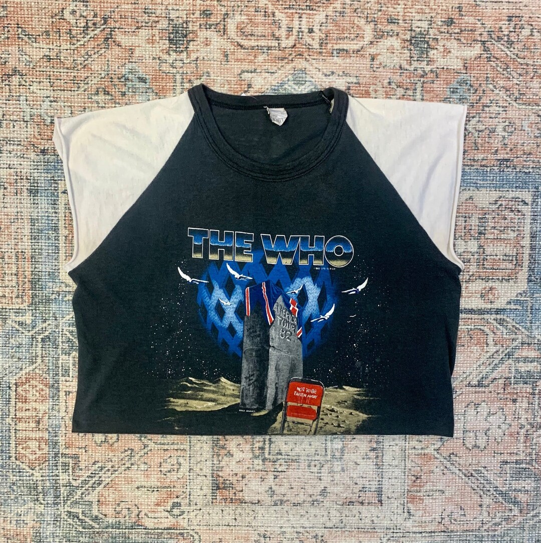 Vintage 1982 the Who Band Tee Sz XL - Etsy Vintage 1982 the Who Band Tee Sz XL - Etsy