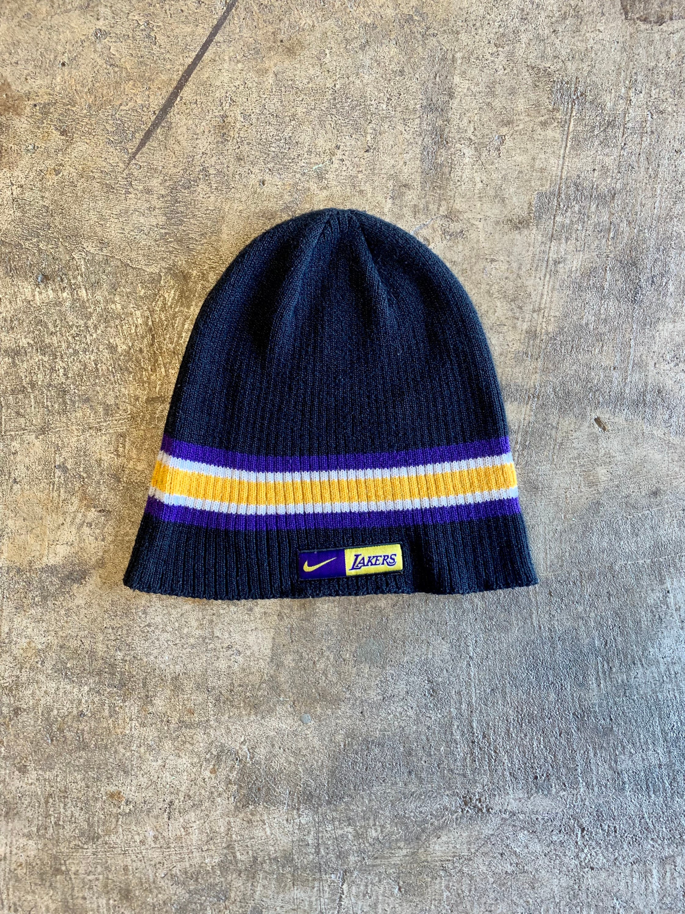 Buy NBA Los Angeles Lakers Adult Winter Hat/Beanie with Removable Pom Pom  one Size Multicolor Online at Low Prices in India 