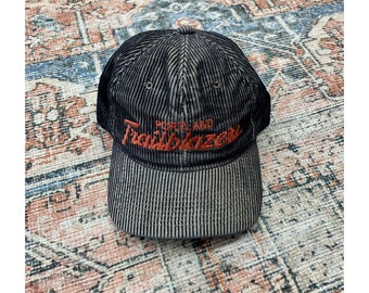 Vintage Sports Specialties Faded Blazers Corduroy Script Hat