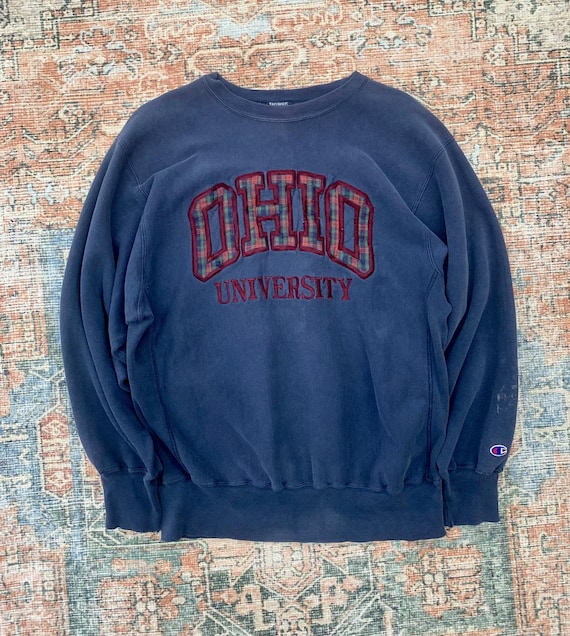 2000'S Champion Reverse Weave College Sweatshirt, Men's Size L unclear gray type Vintage Second Hand