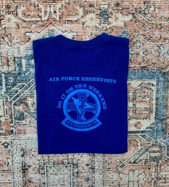 Vintage 80’s Air Force Reserves Tee- Sz Med