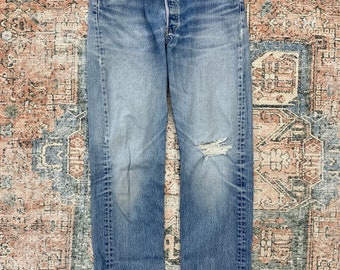 32x32 Levis Vintage 501 Straight Leg Jeans