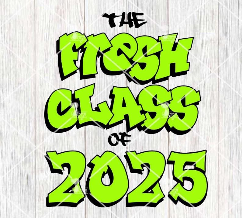The Fresh Class of 2025 Svg, 2025 Senior Svg, High School Class Shirt ...