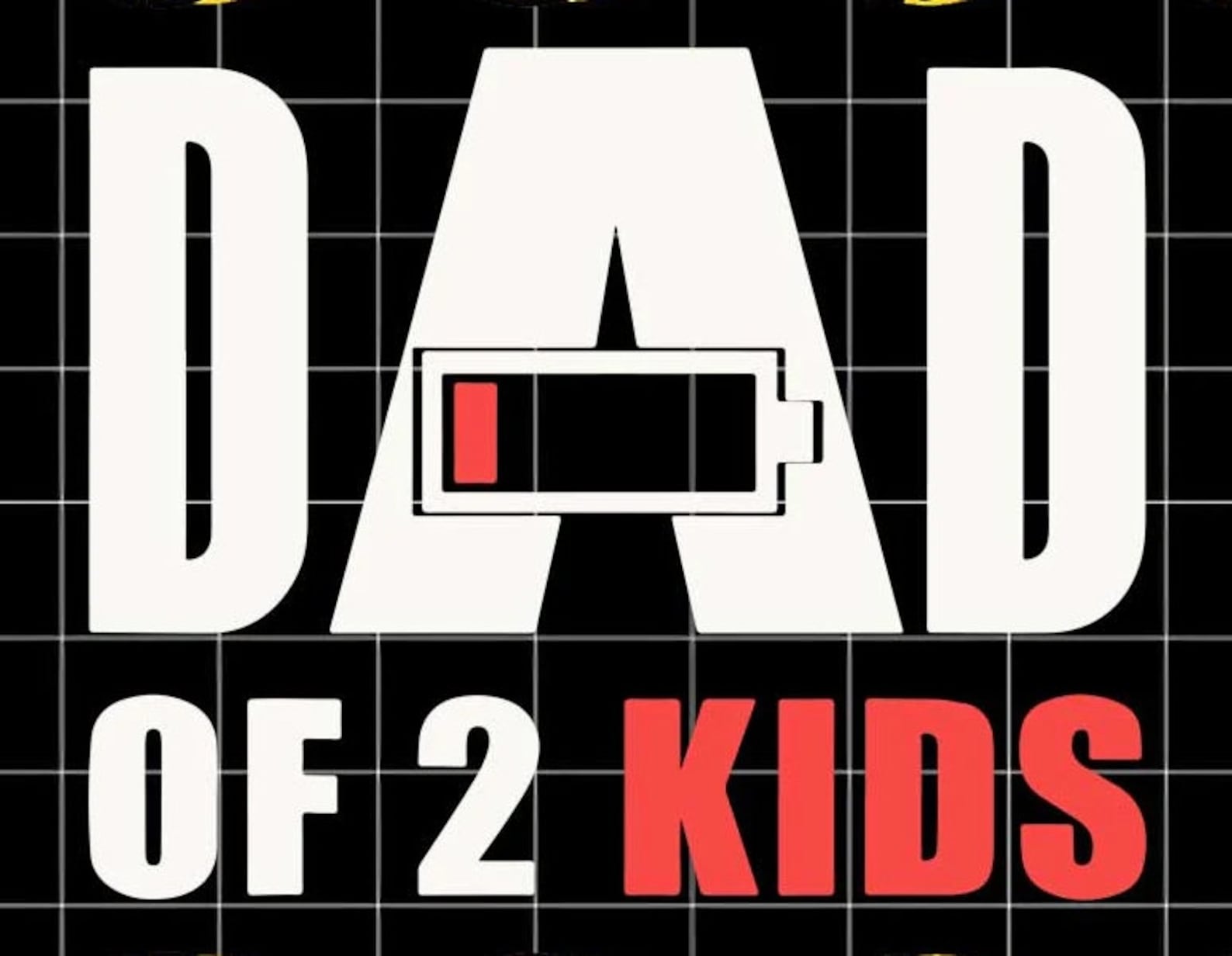 Dad of 2 Kids Svg, Dad Svg, Father Svg, Father Day Svg, Happy Father ...