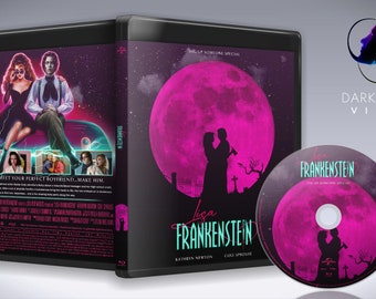 LISA FRANKENSTEIN - Horror Comedy - Manufactured-On-Demand Blu-Ray Disc with cover and printed disc.  Shipped in Black 11mm Spine Case.