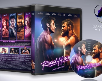 ROAD HOUSE aka ROADHOUSE (2024) -Action- Manufactured-On-Demand Blu-Ray Disc with cover and printed disc.  Shipped in Black 11mm Spine Case.