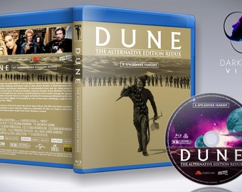 DUNE - SPICEDIVER CUT (1984) - Sci-Fi - Manufactured-On-Demand Blu-Ray Disc with cover and printed disc.  Shipped in Blue 14mm Spine Case.