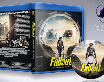 FALLOUT Season 1 (2024) - Action - Manufactured-On-Demand Blu-Ray Disc with cover and 2x printed discs.  Shipped in Blue 14mm Spine Case.