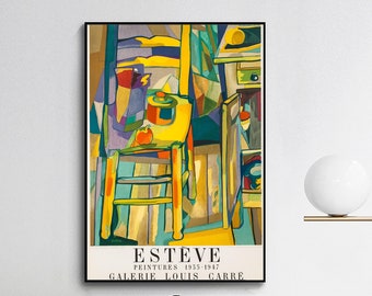 Maurice Esteve,la Chaise De Cuisine Peintures Galerie Louis Carre 