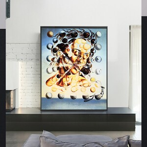 Galatea of the Spheres-Salvador Dali,Home office Decor,Exhibition Poster,Surrealism, Giclee fine print,Modern art,Custom Extra large size
