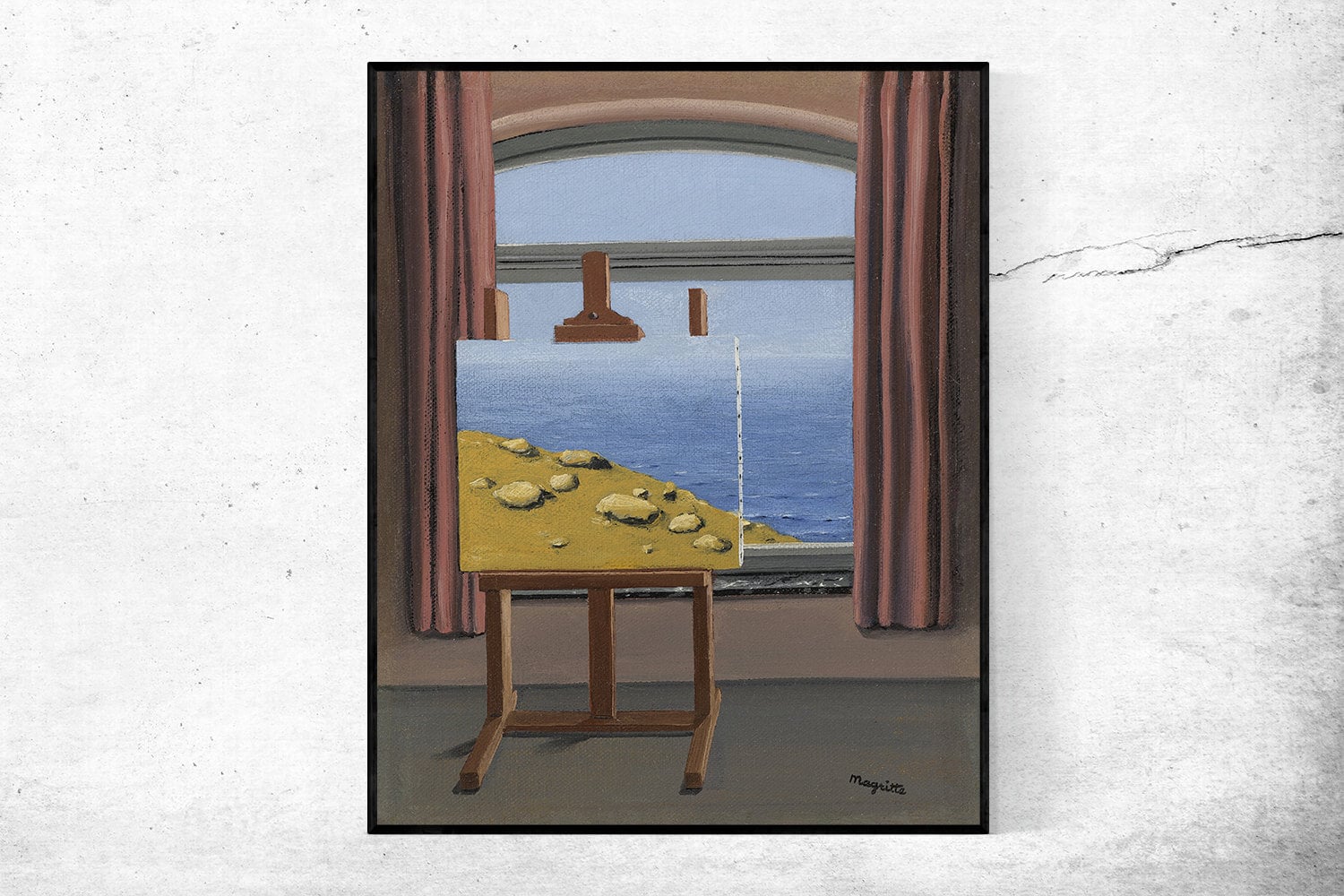 RENE MAGRITTE、LA CONDITION HUMAINE The Human Condition (Magritte) - Wikipedia