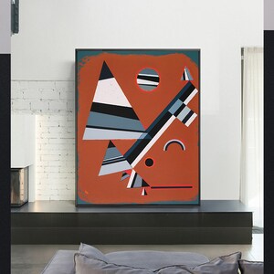 Gris by Wassily Kandinsky,Reproduction of a Classic Painting,Antique Art print,Home office decor,Vintage Wall Art,Museum Art,Masterpiece