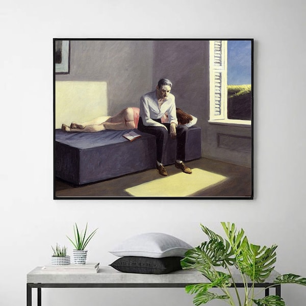 Exkursion in die Philosophie–Edward Hopper,Dekor,Ausstellungsplakat, Amerikanischer Realismus, Giclee Fine Print, Giclee Fine Print in verschiedenen Größen