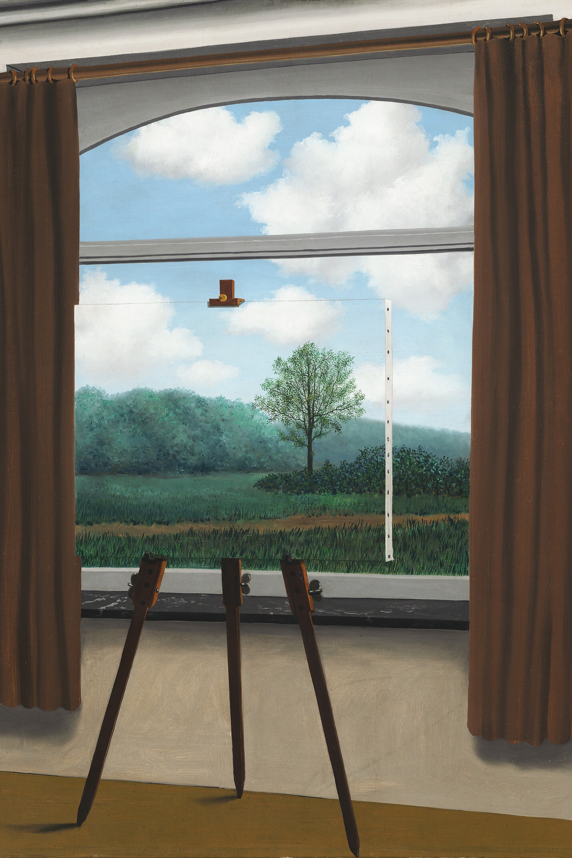 La Condition Humaine-rene Magritte,home Office Decor,surrealist