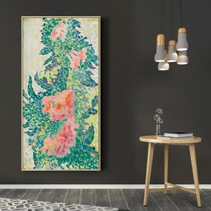 FLEURS-Henri Edmond Cross,Home office decor,Impressionism Painting,Mid Century Modern Wall Art,giclee print in various sizes