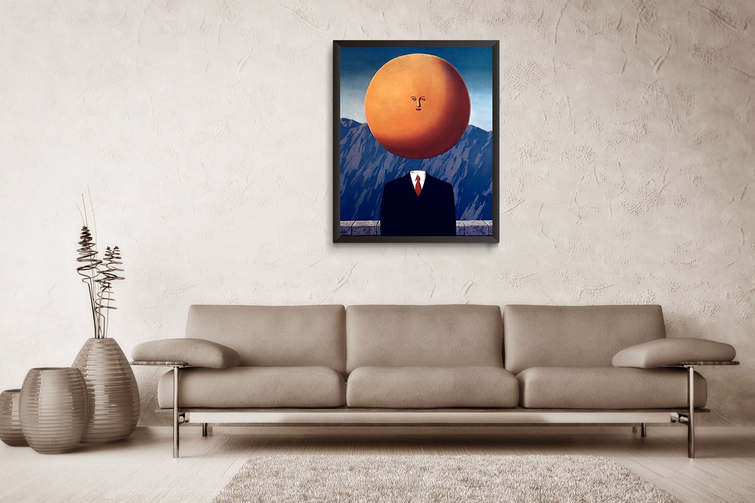 生活の芸術 - ルネ・マグリット、ホームオフィスの装飾、シュル