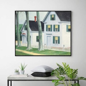Two puritans-Edward Hopper,Home office Decor,Exhibition Poster,American Realism,Giclee fine print,Modern art,giclee print in various sizes