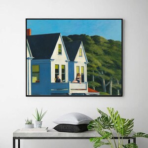 Second Story Sunlight.jpg-Edward Hopper,Decor,Exhibition Poster,American Realism,Giclee fine print,Modern art,giclee print in various sizes