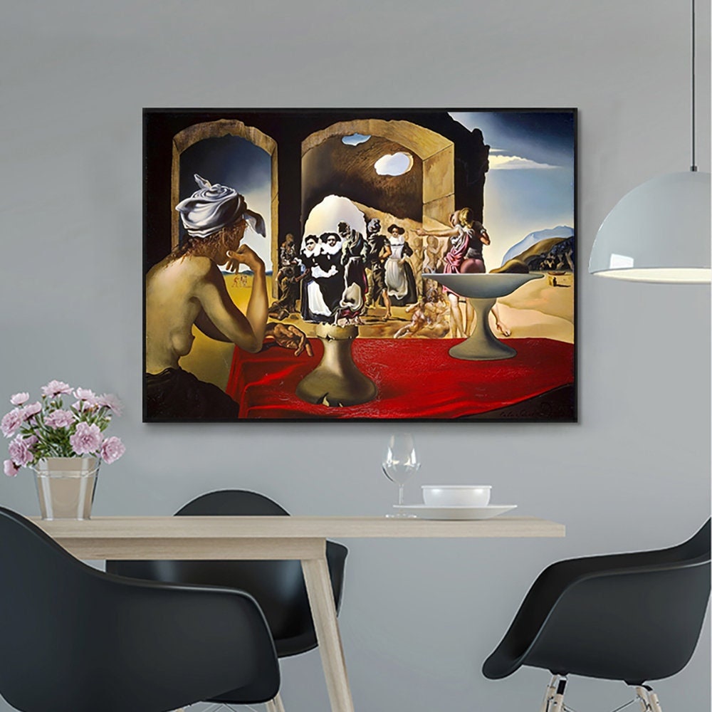 ヴォルテール＝サルバドール・ダリの見えない胸像が現れる奴隷市場