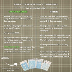 The image is a comparison of two shipping options for a product, with text and images to illustrate the differences between the two methods.