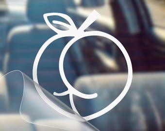 Décalcomanie en vinyle butin pêche : autocollant de voiture drôle, résistant aux intempéries