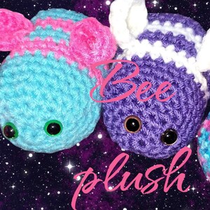 Crochet Bee Plush | Amigurumi Bee Toy | Handmade Bumblebee | Small Stuffed Animal | Cute Bee Decor | Bee Lover Gift | Kawaii Crochet Animal