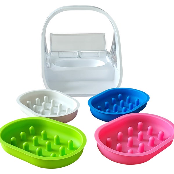 SureFlap SureFeed Slowfeeder BPA-Free and Dishwasher Safe Silicone Pet Bowl Accessory for Microchip Pet Feeder | Multiple Colors Available