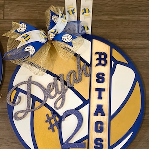 Volleyball Door Hanger