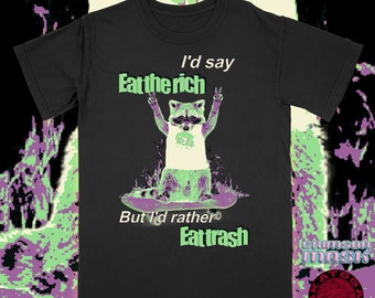 Eat The Rich - Funny Meme Shirt Dogecore