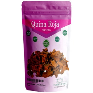 Red Cinchona bark Red  Quina Roja Tea, Dried & Herbal Cinchona Red Cinchona, Quina Roja  Gabiogreen Organic y Natural Herbs.