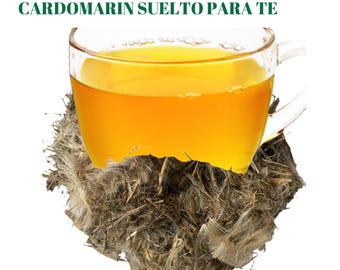 Herbe pure de chardon-Marie, thé Cardo Mariano, sachet refermable