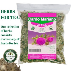 Milk Thistle Herb Tea, Cardo Mariano, 100% Pure (4 oz)