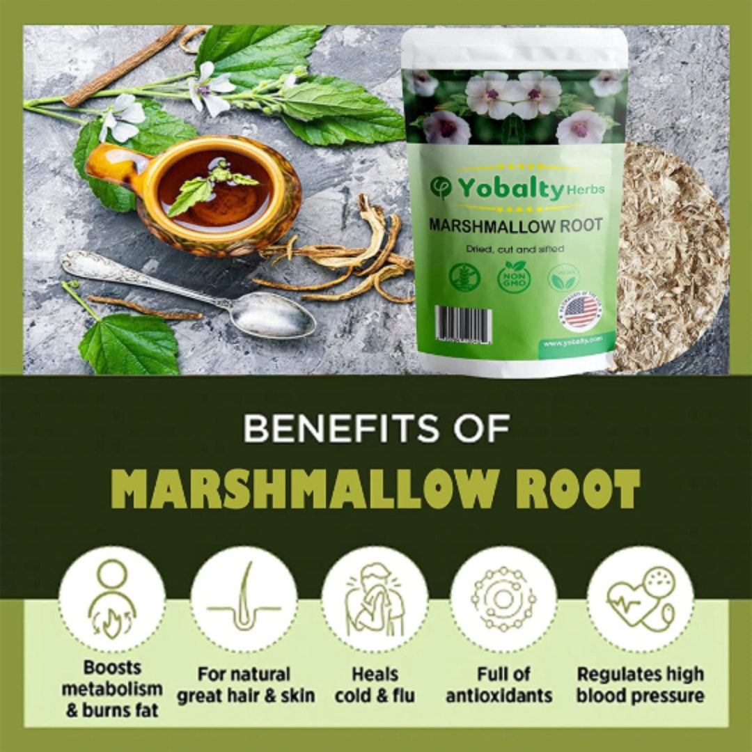 Marshmallow Root pack 2oz Marshmallow Root Herb Marshmallow Root Tea