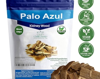 Palo Azul KidneyWood Tea – Natural Blue Herbal Infusion (Eysenhardtia Polystachya)
