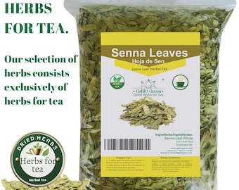 Feuilles de séné séchées pour une tisane, gabiogreen