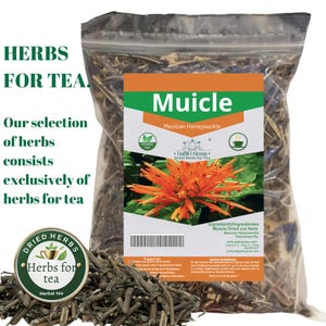 Muicle Natural  Honeysuckle Hierba tea Gabio Green herbs