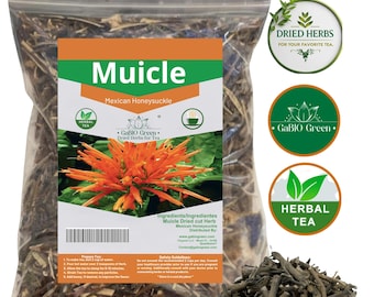 Tisane Muicle, chèvrefeuille du Mexique, gabio vert
