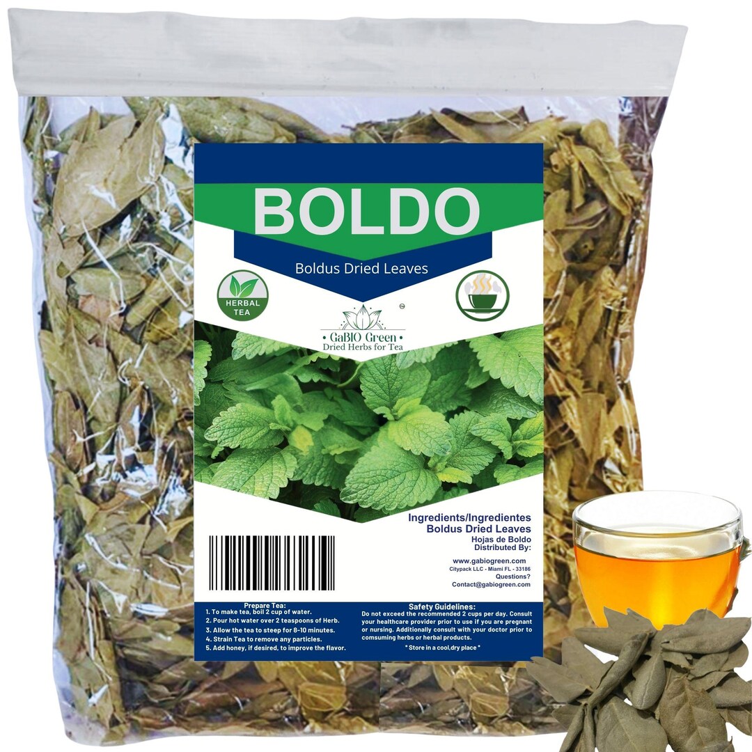 Natural Boldo Dried Leaves, Herbal Tea (4oz) - Etsy
