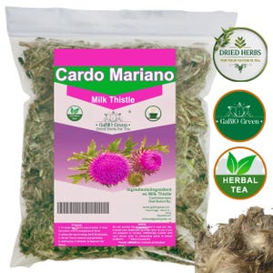 Milk Thistle Herb, Cardo Mariano Tea (2 oz)