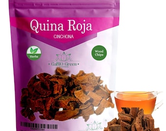 Écorce de quinquina rouge, tisane quina roja