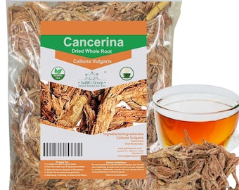 Thé à la racine de cancer, tisane mexicaine, calluna vulgaire