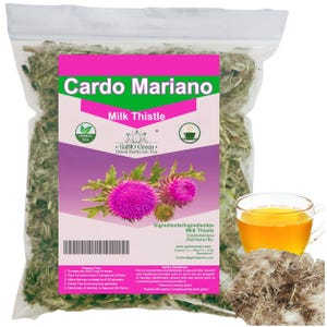 Milk Thistle Cardo Mariano Loose Leaf Tea – Liver Detox Support