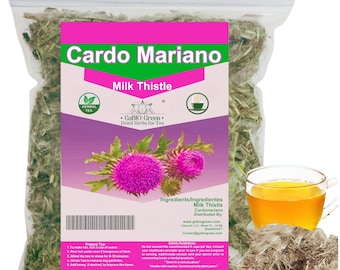 Milk Thistle Cardo Mariano Loose Leaf Tea – Liver Detox Support